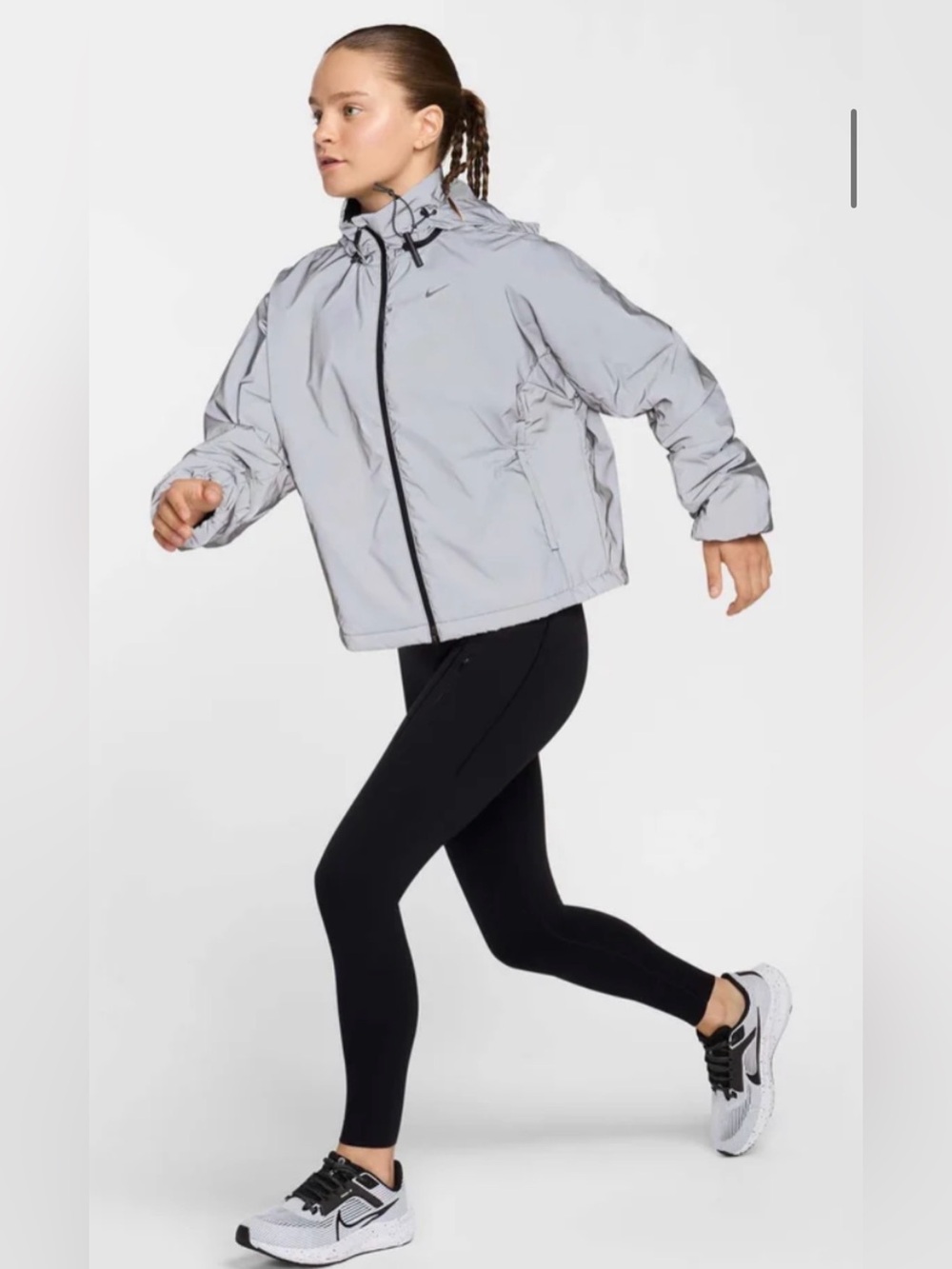 Nike reflective therma fit hooded Jacket NWT
